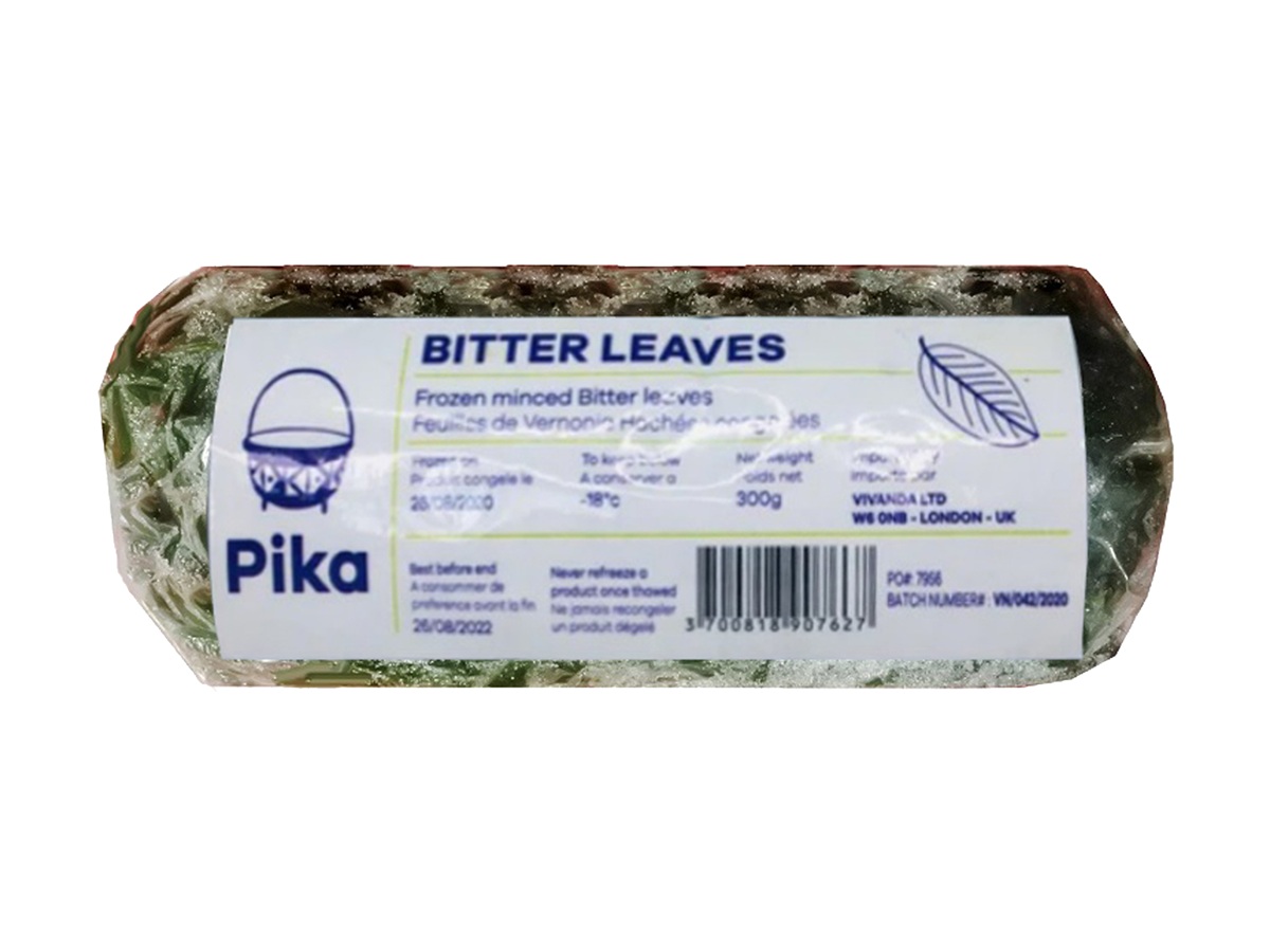 Pika Brand Bitter Leaves (Ndole) 20×300g