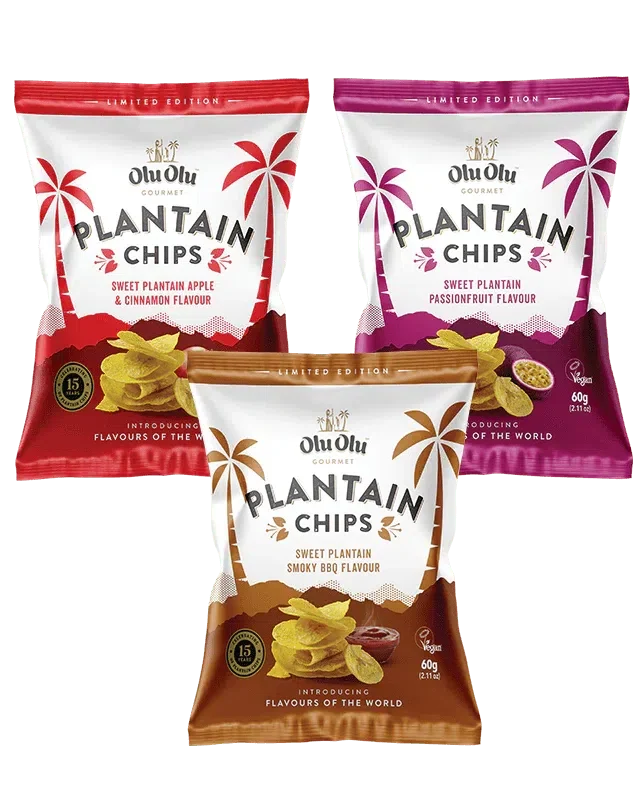 Plantain Chips 60 g × 20