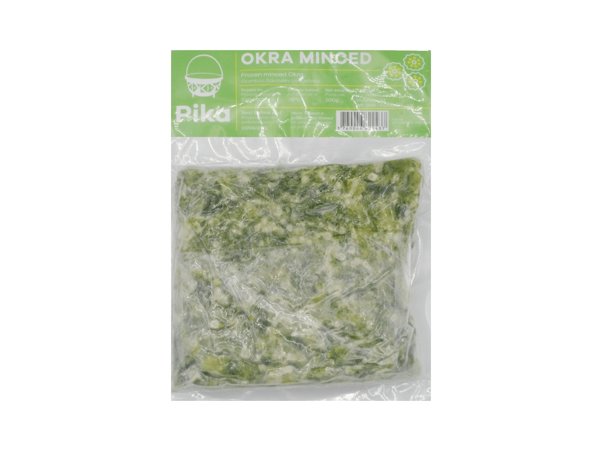 Pika Brand Okra Minced 20×500 g