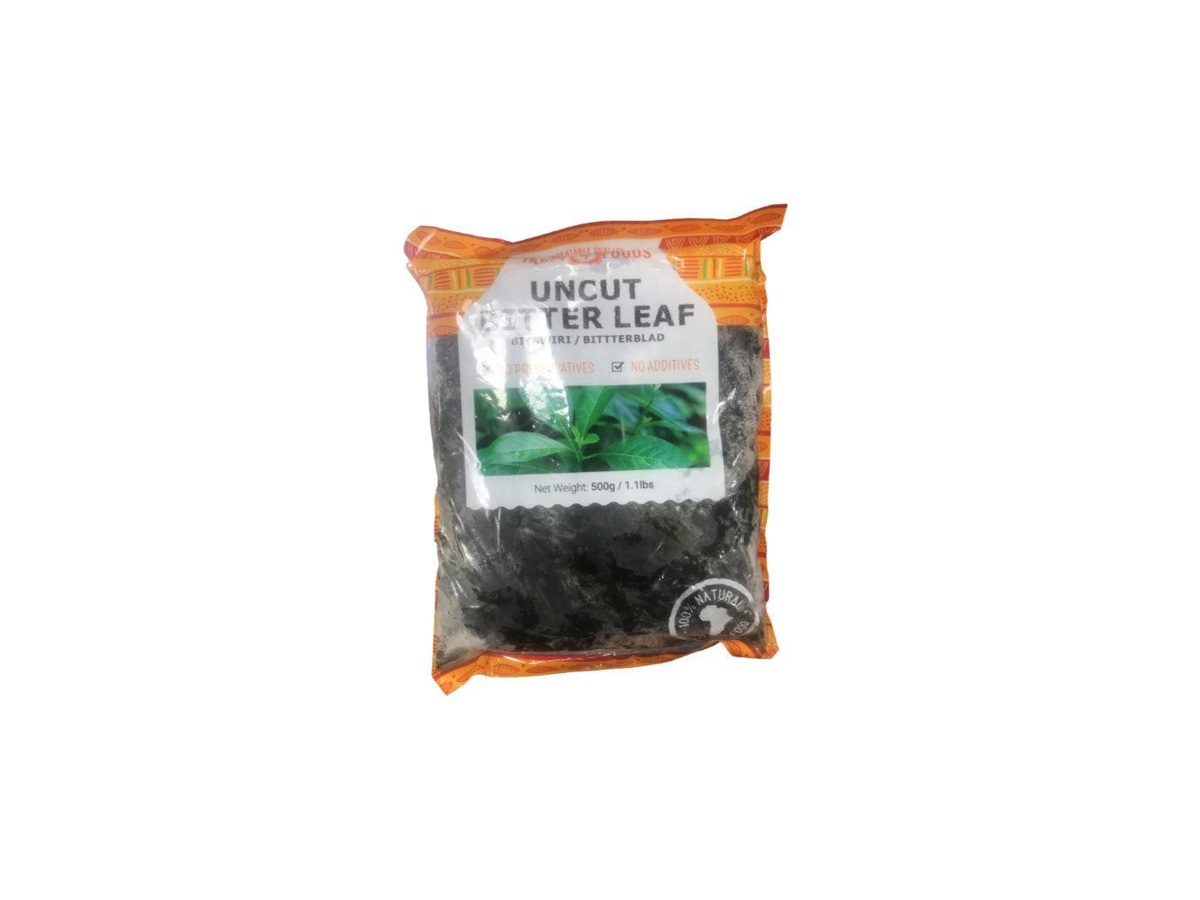 Tasty Foods Uncut Bitterleaf 500 g × 30