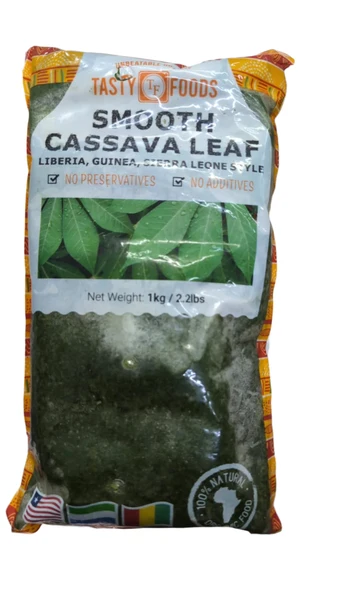 Tasty Foods Smooth Cassava Leaf 500 g × 30