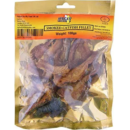 Packed Smoked & Dry 300g Catfish Fillet 10 pkt