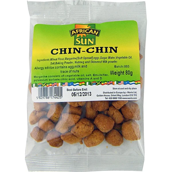 Chin Chin Coconut Flavor 140g × 40