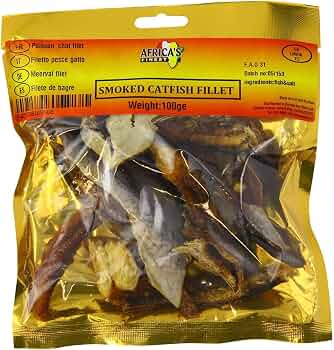 Packed Smoked & Dry 100g Catfish Fillet 10 pkt