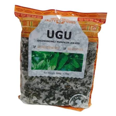 Tasty Foods Ugu Frozen 500g × 30