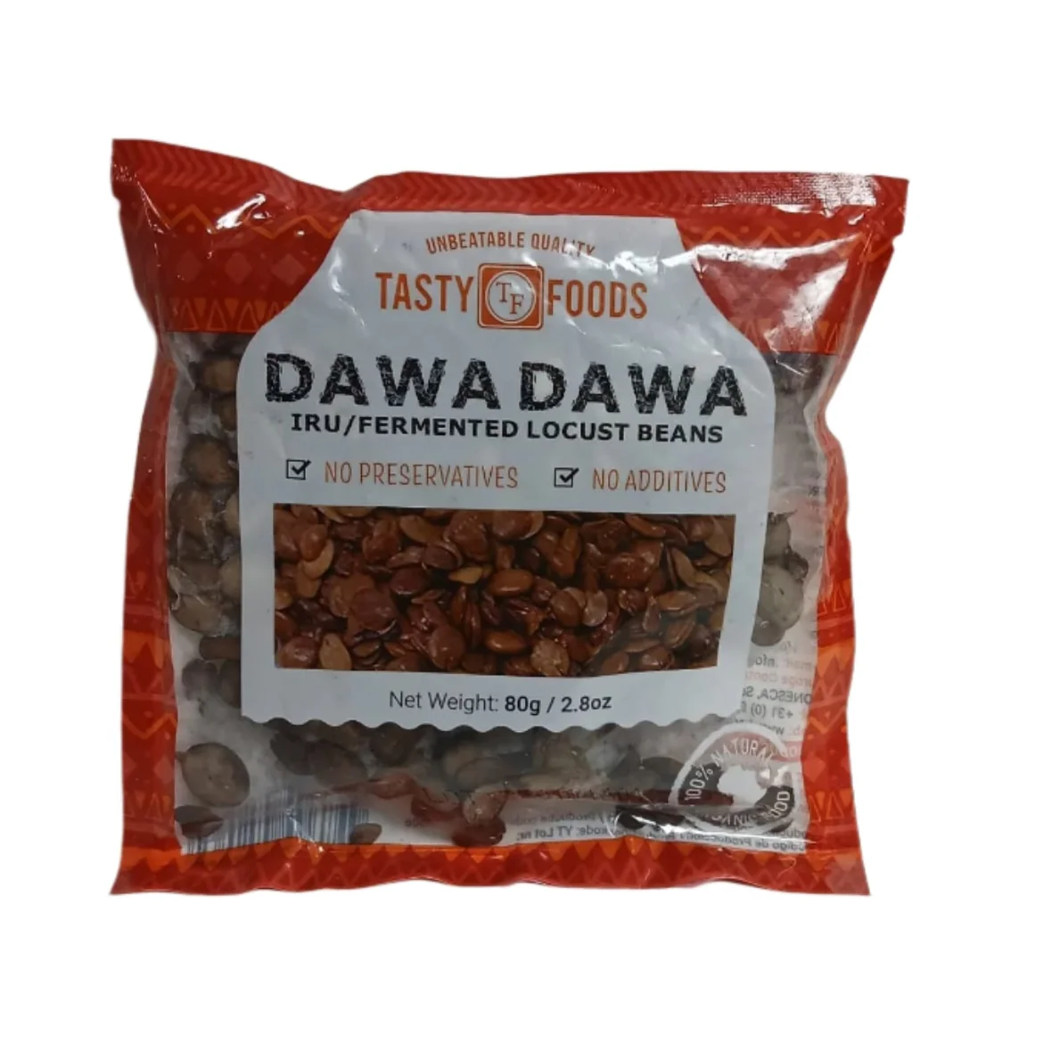 Tasty Foods Frozen Dawadawa 80g × 160
