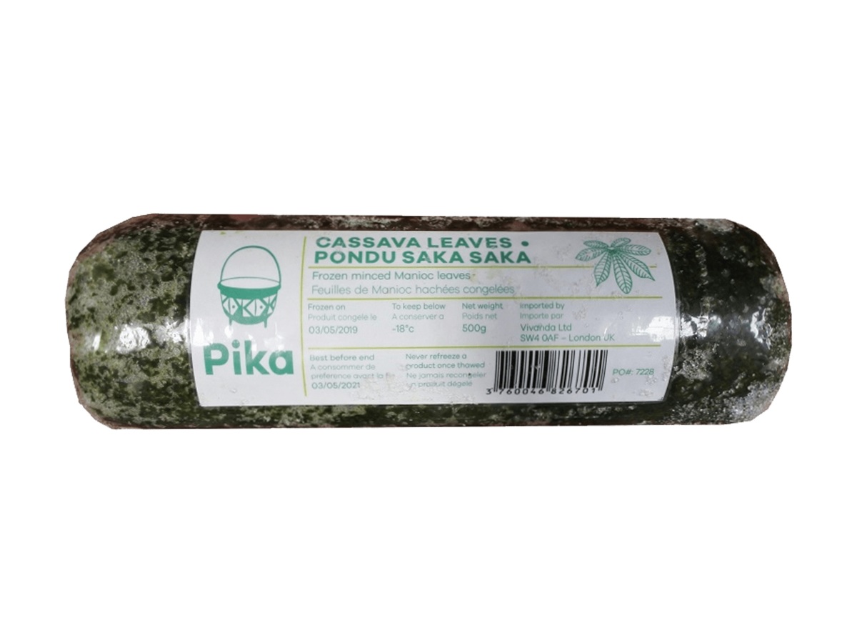 Pika Brand Kasava Leaf Minced 20×500g